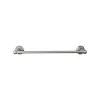 Top Knobs Edwardian Single Bath Towel Bar - Hex Backplate