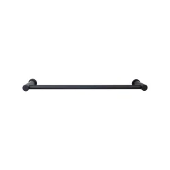 Top Knobs Hopewell Double Towel Bar in Flat Black