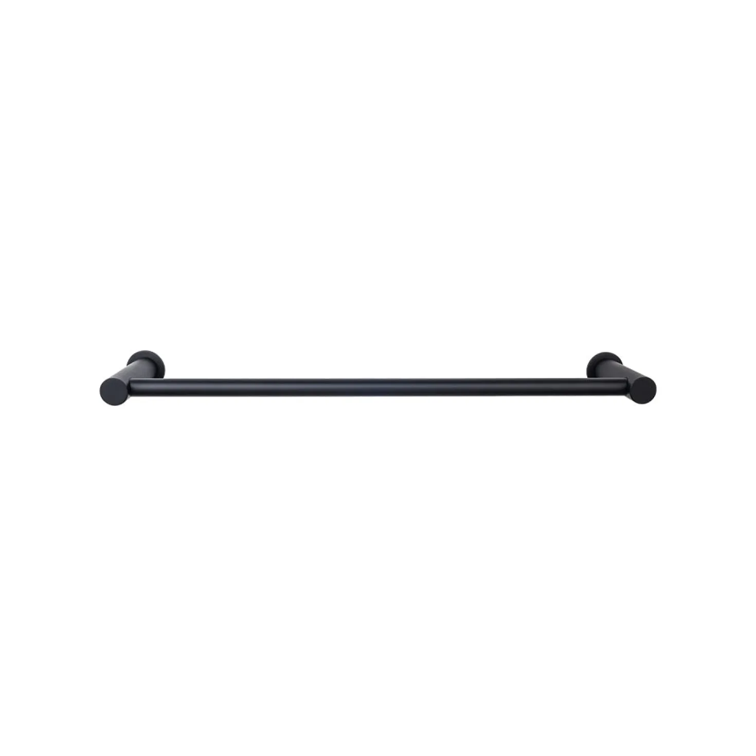 Top Knobs Hopewell Double Towel Bar in Flat Black