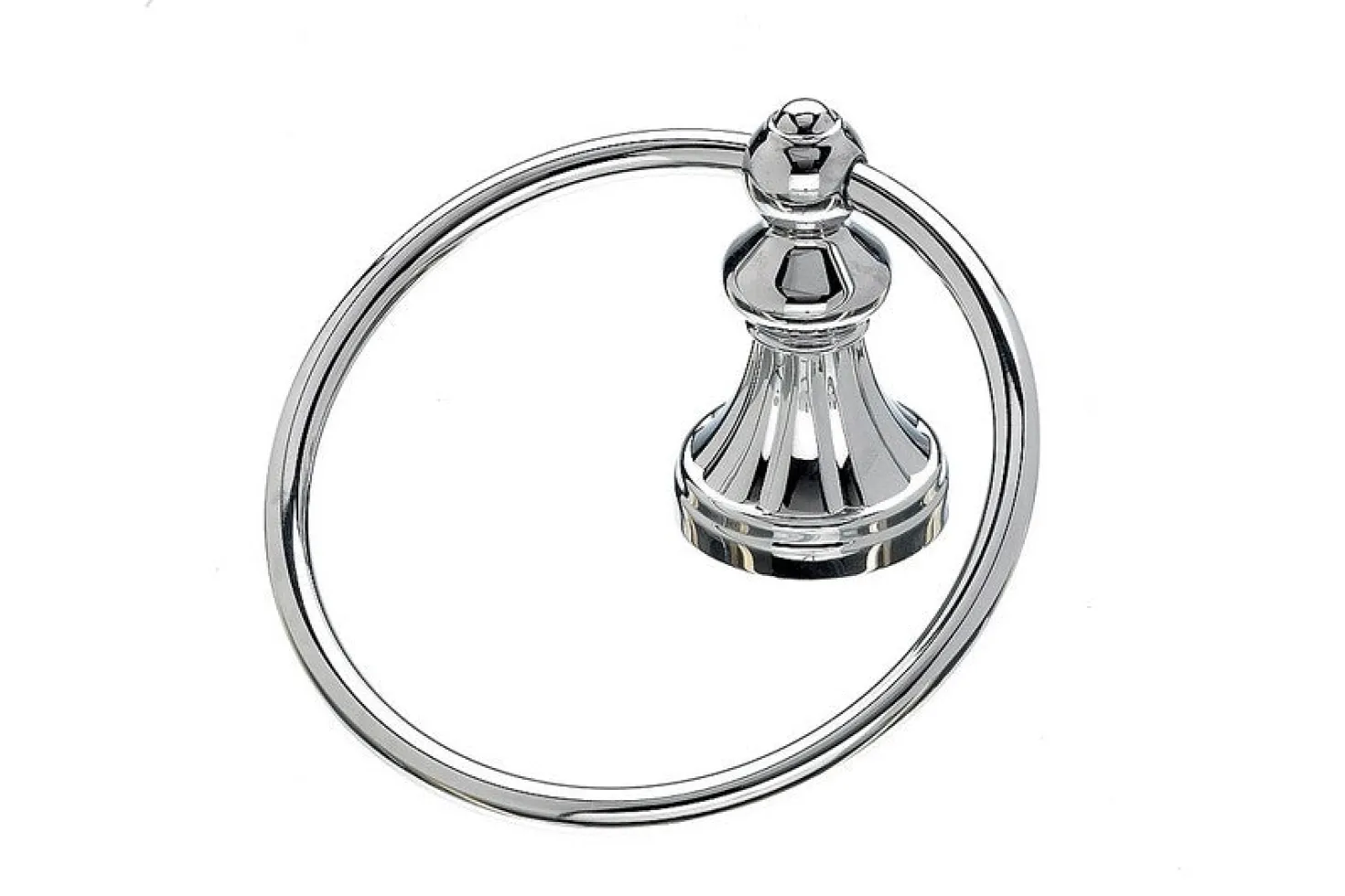 Topknobs HUD5PC Towel Ring in Polished Chrome
