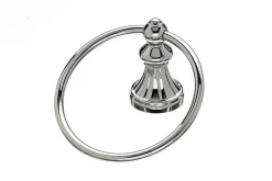 Topknobs HUD5PN Towel Ring in Polished Nickel