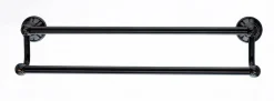 Topknobs HUD7TB 18" Double Towel Bar in Tuscan Bronze