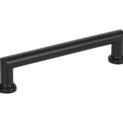 Top Knobs Morris Pull in Flat Black