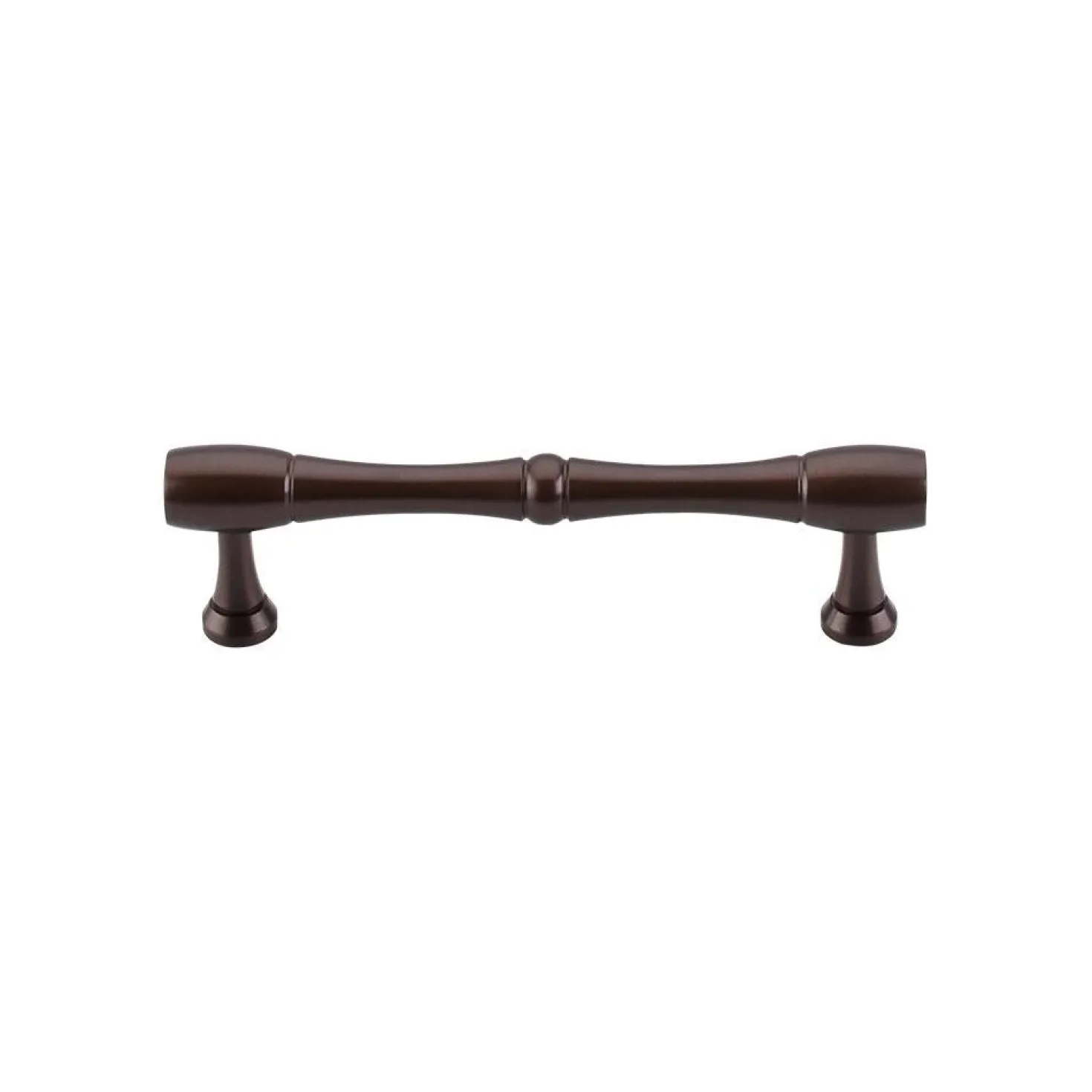 Top Knobs Nouveau Bamboo D Pull in Oil Rubbed Bronze