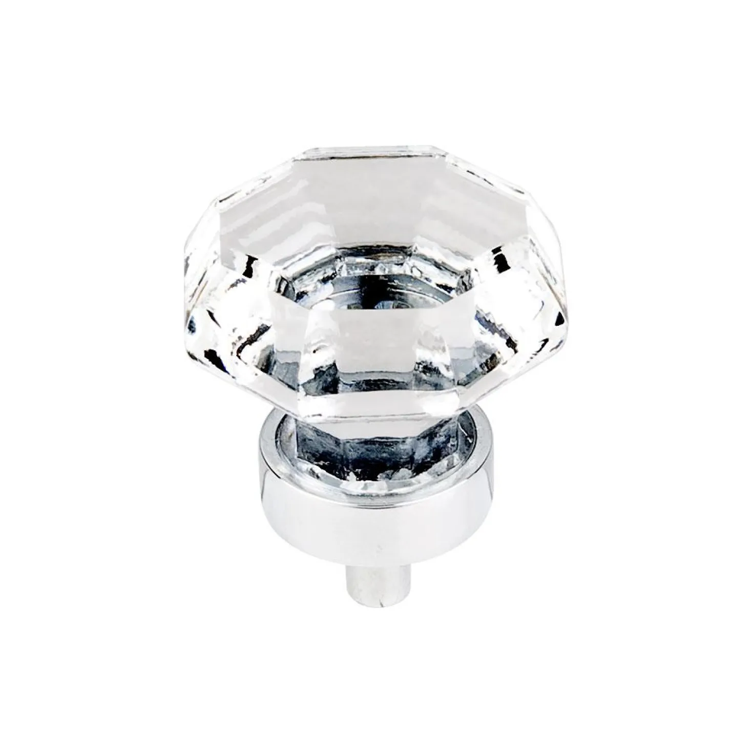 Top Knobs Octagon Crystal Knob