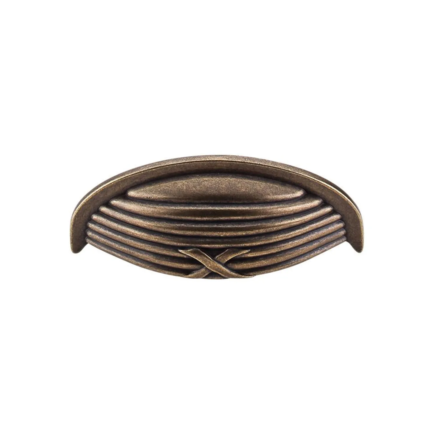 Top Knobs Ribbon & Reed Cup Pull