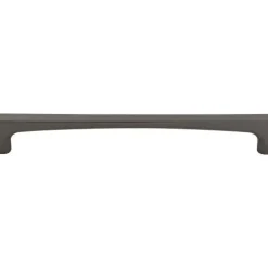Top Knobs Riverside Pull in Ash Gray