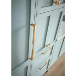 Top Knobs Riverside Pull in Honey Bronze
