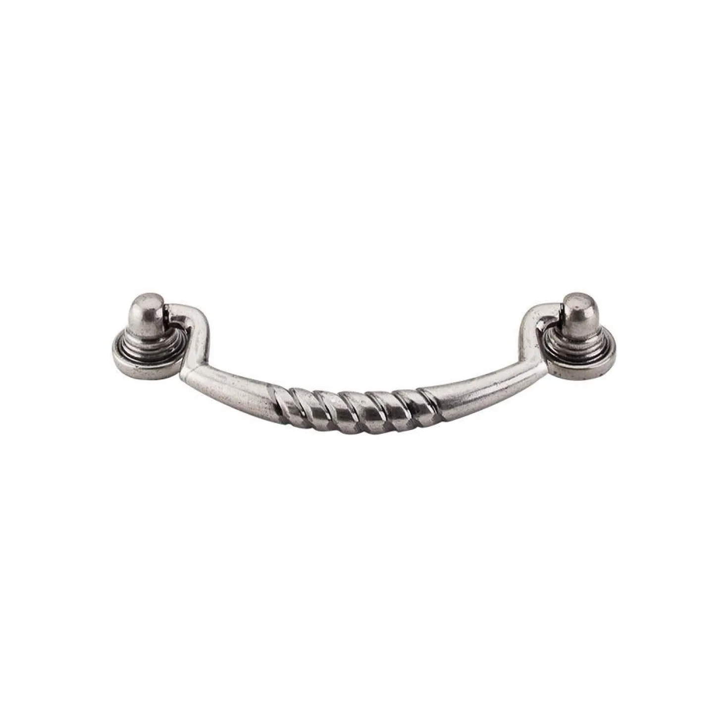 Top Knobs Salisbury Pull in Pewter Antique