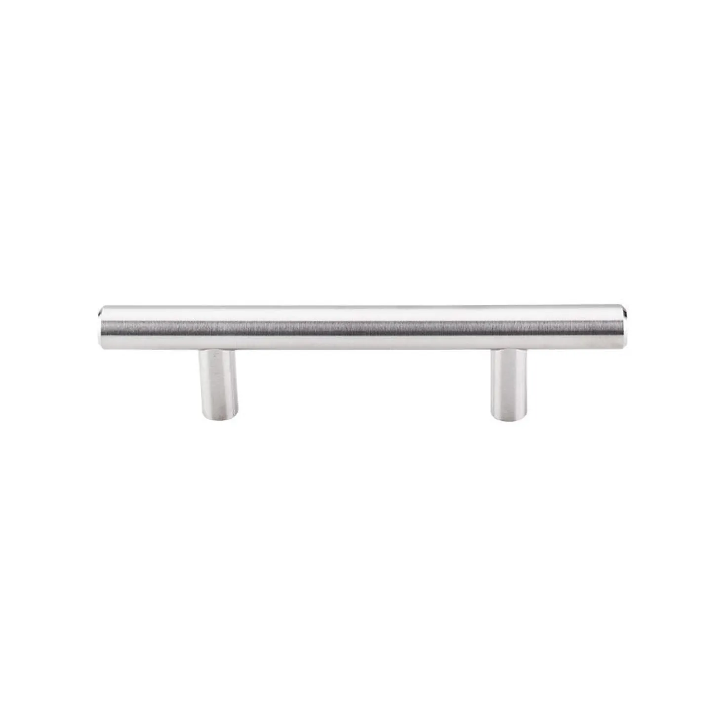 Top Knobs Solid Bar Pull in Brushed Stainless Steel