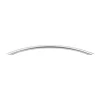 Top Knobs Solid Bowed Bar Pull in Brushed Stainless Steel