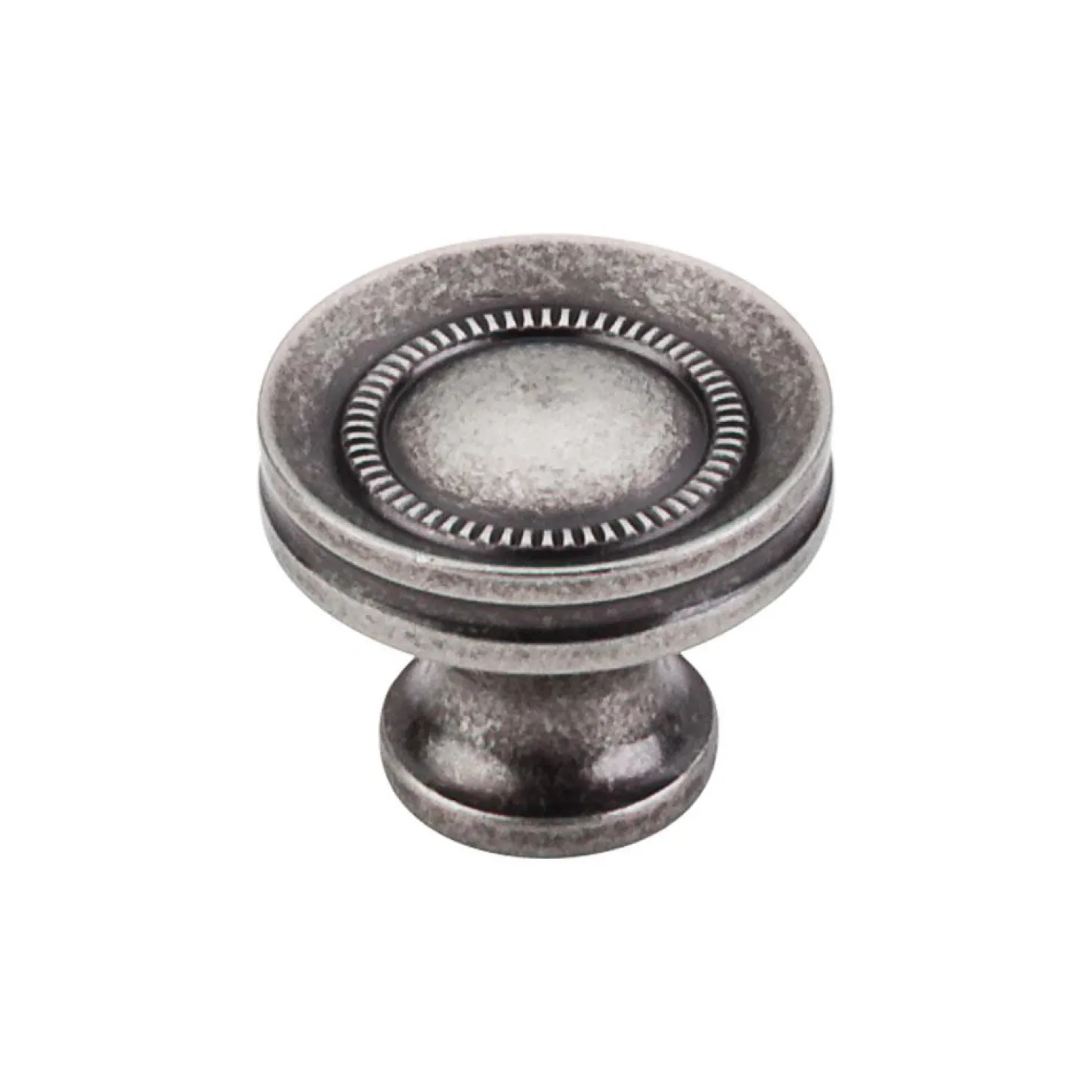 Top Knobs Somerset II Button Faced Knob