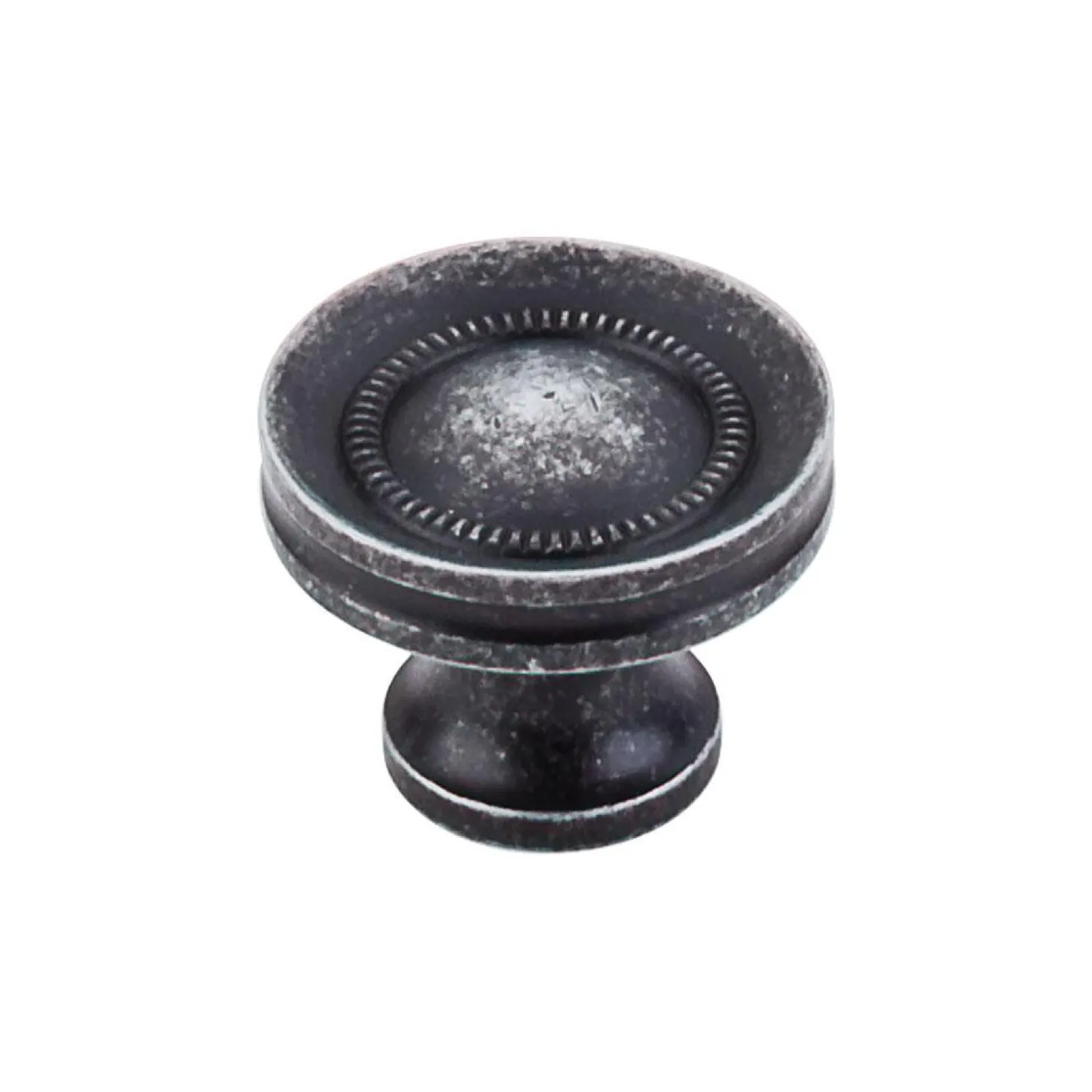 Top Knobs Somerset II Button Faced Knob