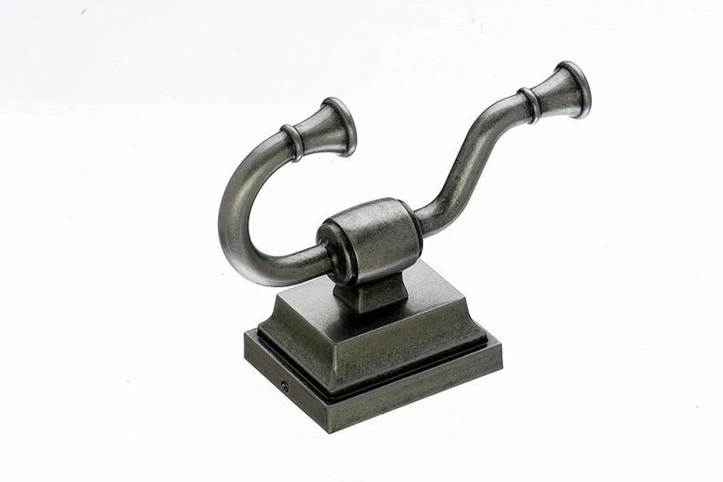 Topknobs STK2AP Double Hook in Antique Pewter