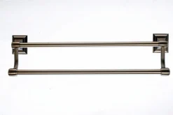 Topknobs STK7BB 18" Double Towel Bar in Brushed Bronze