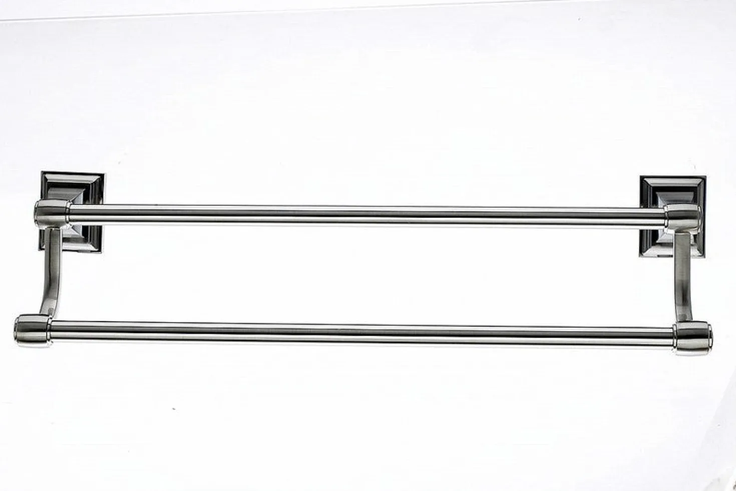 Topknobs STK7BSN 18" Double Towel Bar in Brushed Satin Nickel