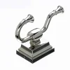 Topknobs STK2PN Double Hook in Polished Nickel