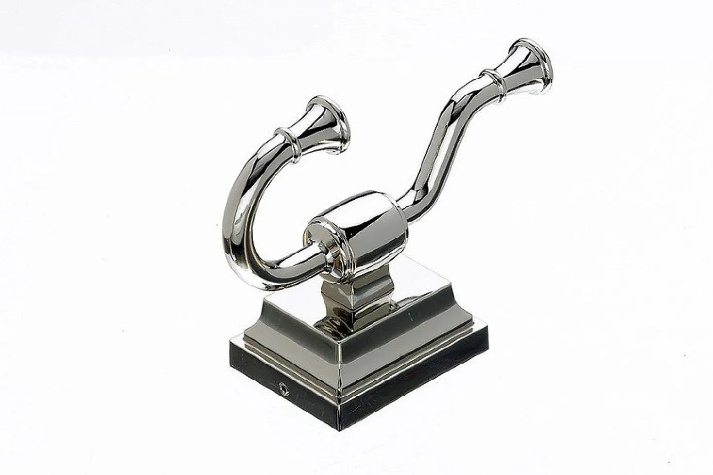 Topknobs STK2PN Double Hook in Polished Nickel