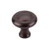 Top Knobs Swirl Cut Knob in Oil Rubbed Bronze