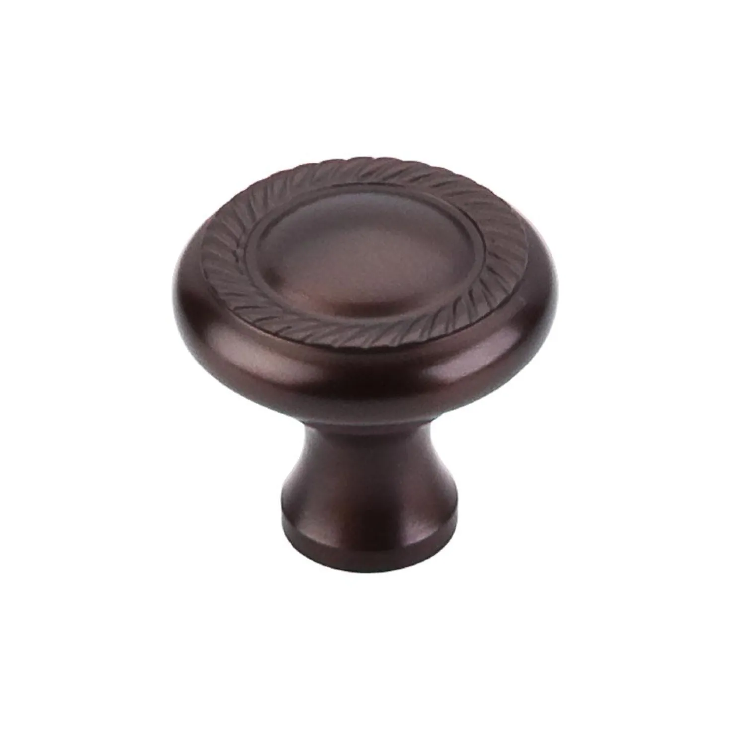 Top Knobs Swirl Cut Knob in Oil Rubbed Bronze