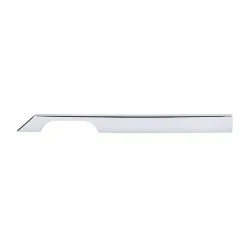 Top Knobs Tapered Bar Pull in Brushed Satin Nickel