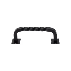 Top Knobs Twist D Pull with Backplates