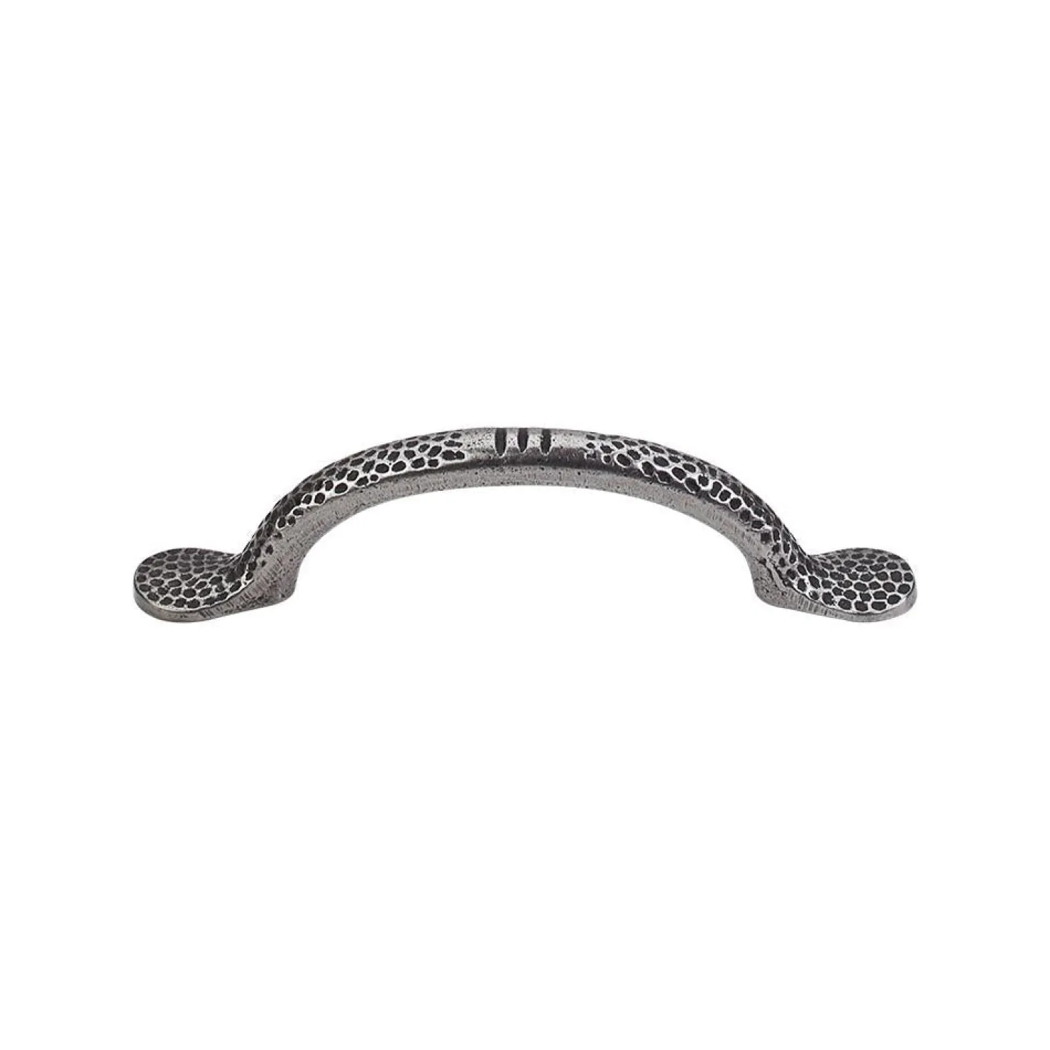 Top Knobs Warwick Fixed Pull in Cast Iron