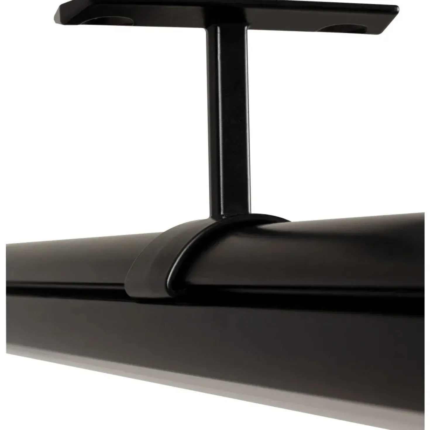 Top-Mounted Support for Lighted Closet Rod