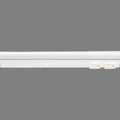 Under Cabinet Power Strip with High-Output LED Light in White