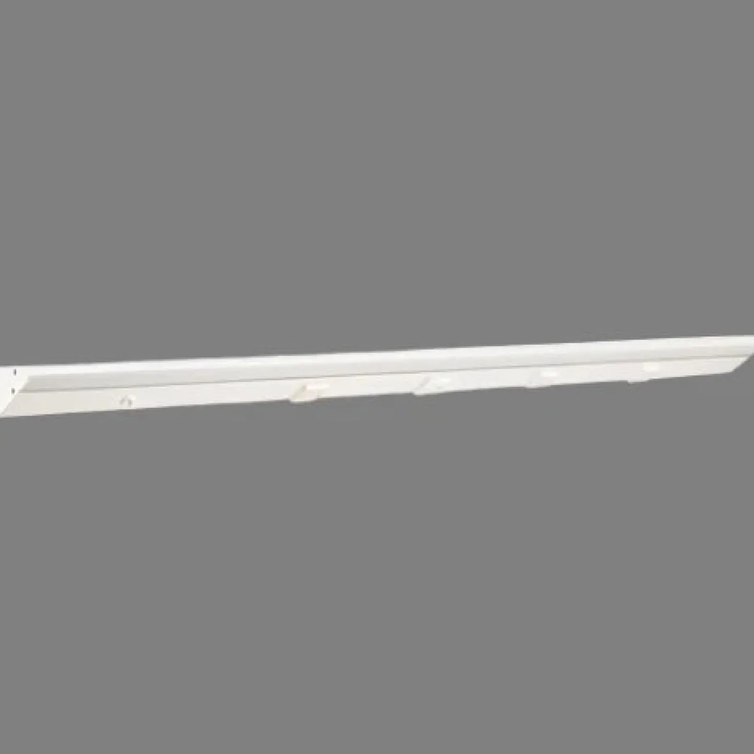 Under Cabinet Power Strip with High-Output LED Light in White