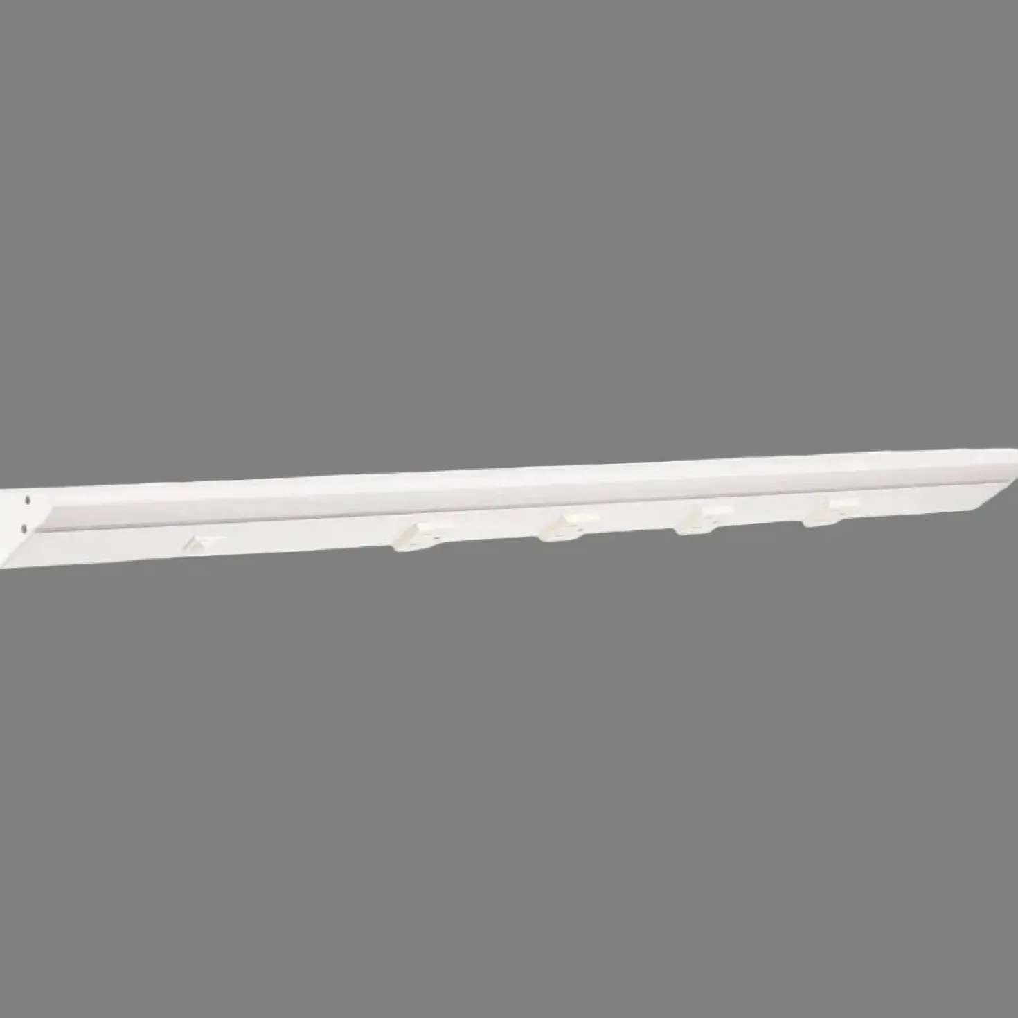 Under Cabinet Power Strip with High-Output LED Light in White