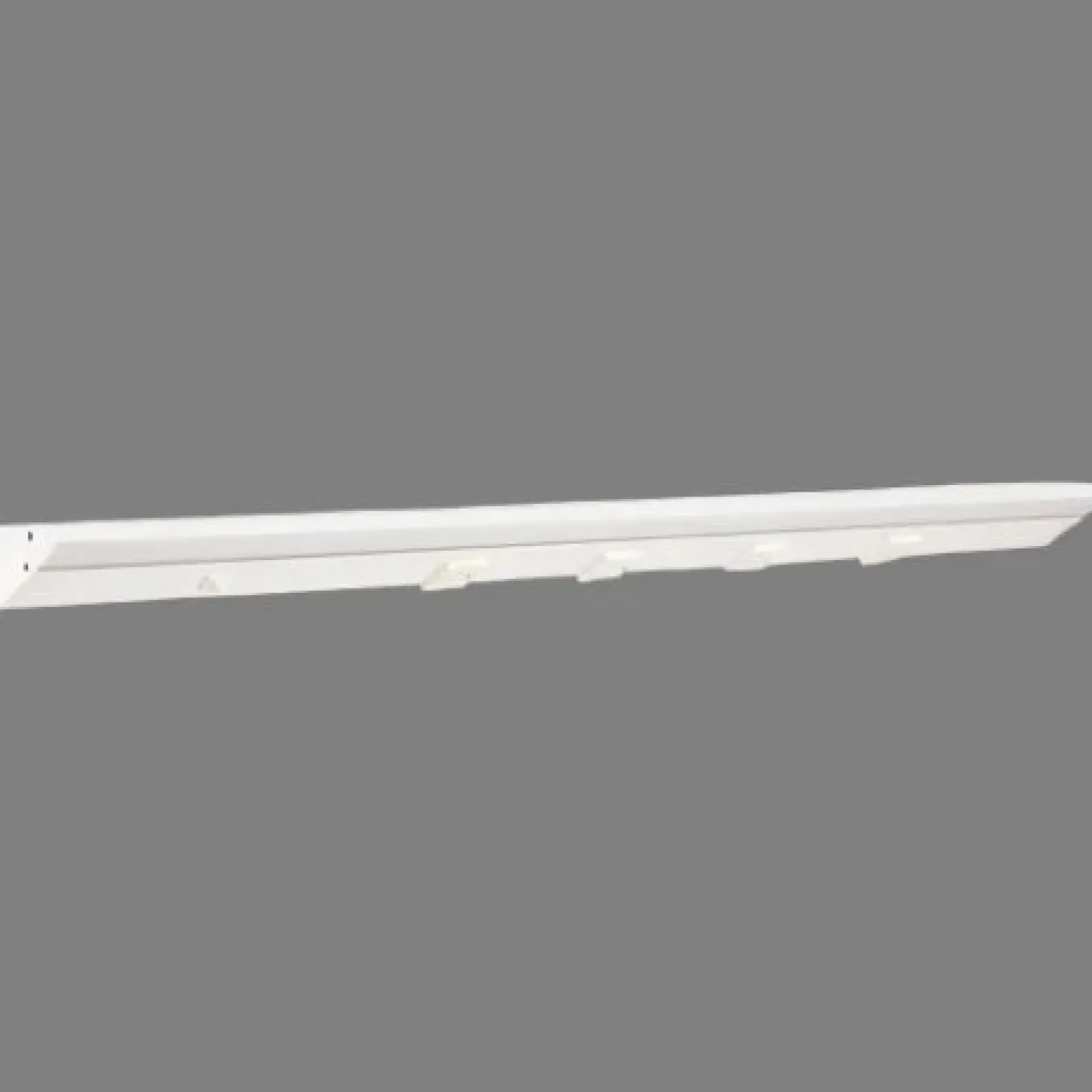 Under Cabinet Power Strip with High-Output LED Light in White