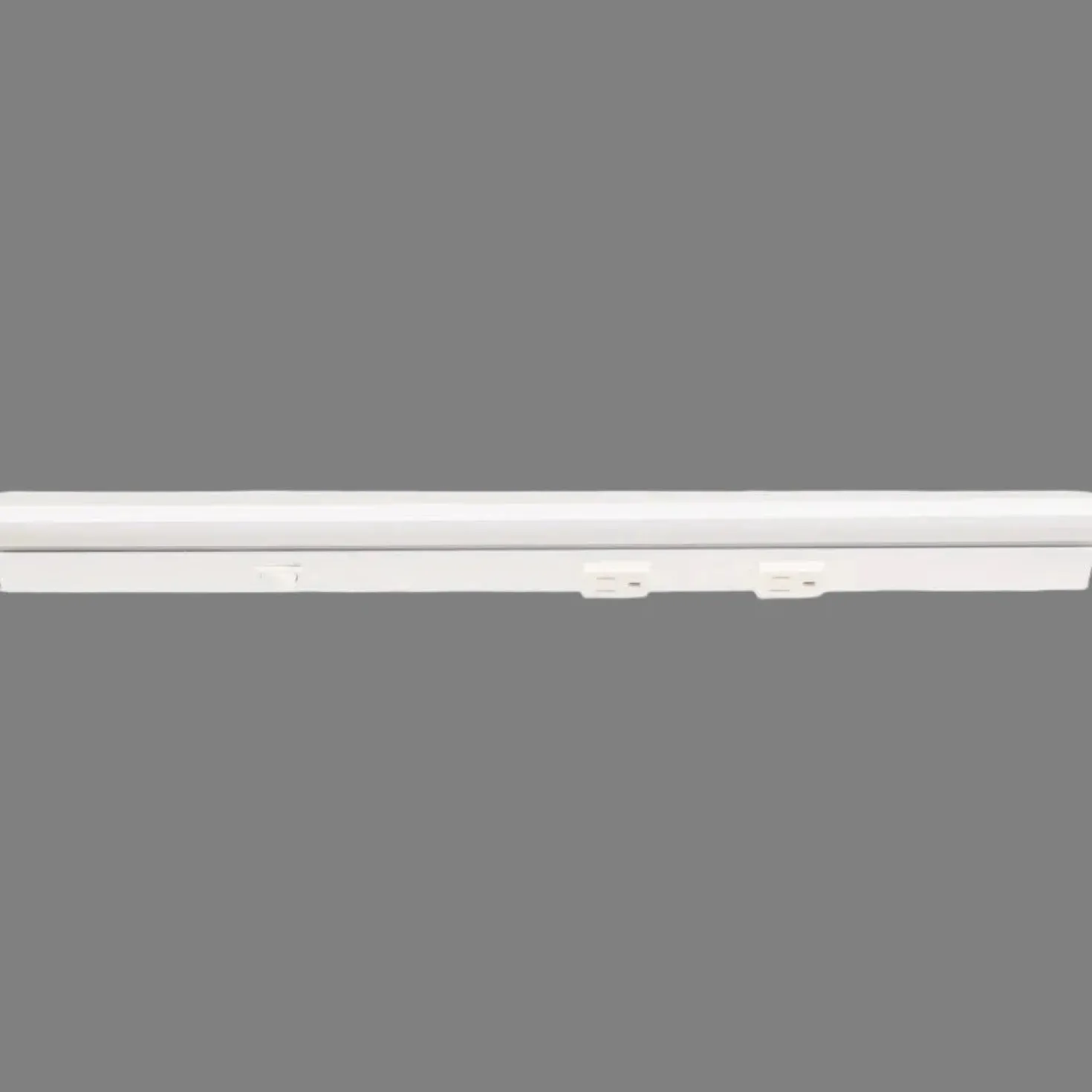 Under Cabinet Power Strip with High-Output LED Light in White