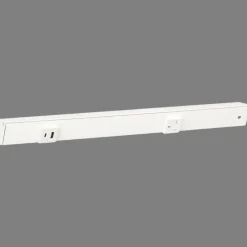 Under Cabinet Power Strip with USB Port & Outlets | White Finish