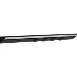 Under Cabinet Power Strip with High-Output LED Light in Black