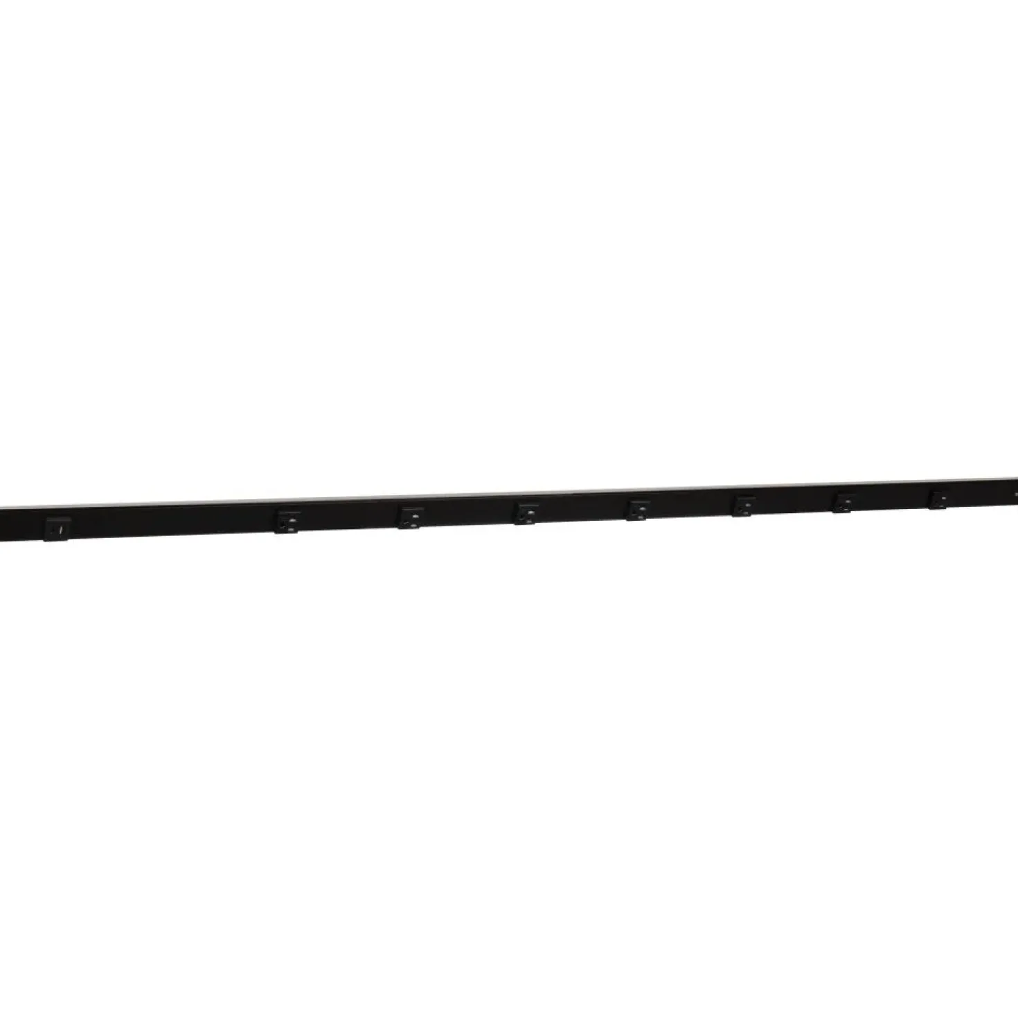 Under Cabinet Power Strip with USB Port & Outlets | Black Finish