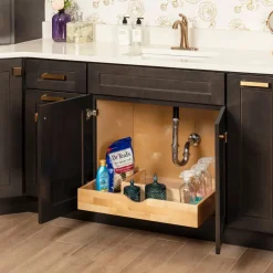 U-Shape Roll-Out Drawer for 30" x 21" Vanities