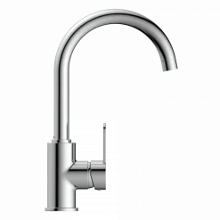 Wasserwerk Curved Bar Faucet in Chrome