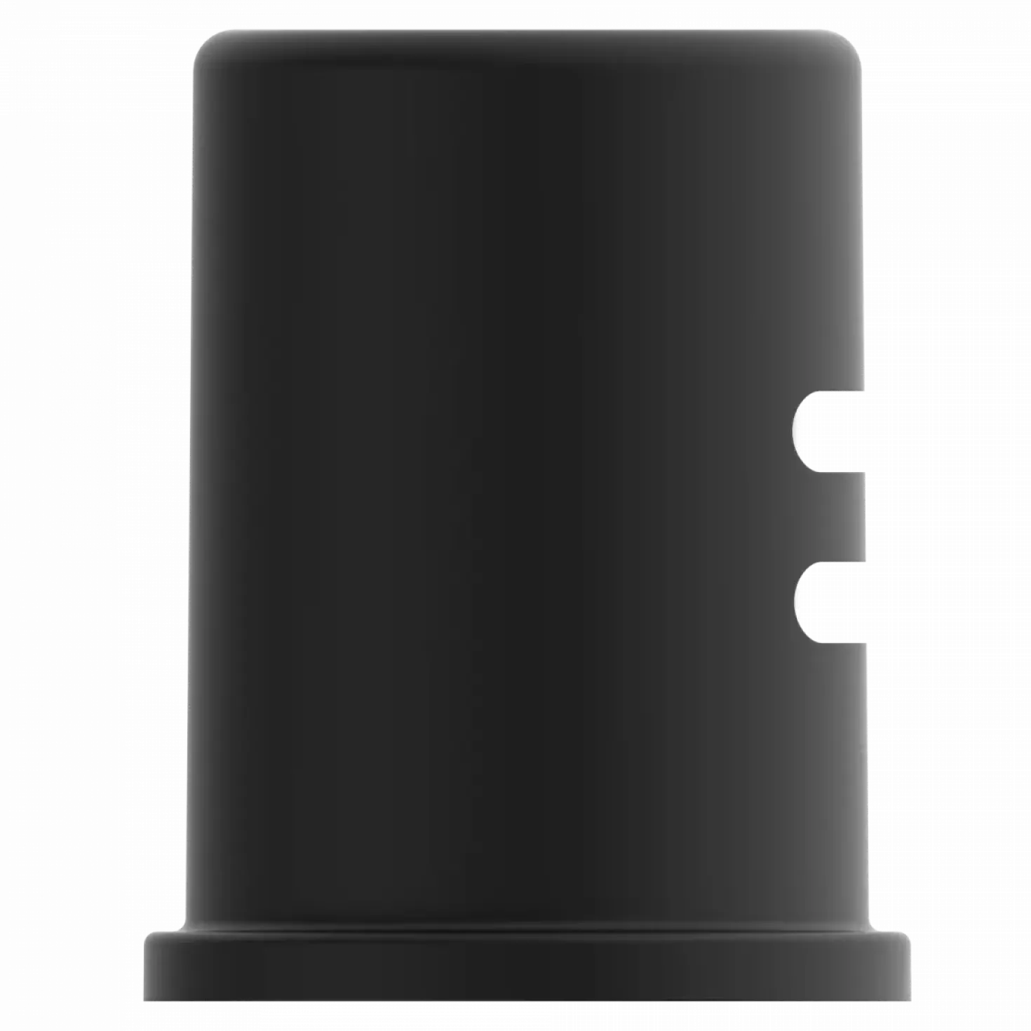 Wasserwerk Dishwasher Air Gap in Matte Black