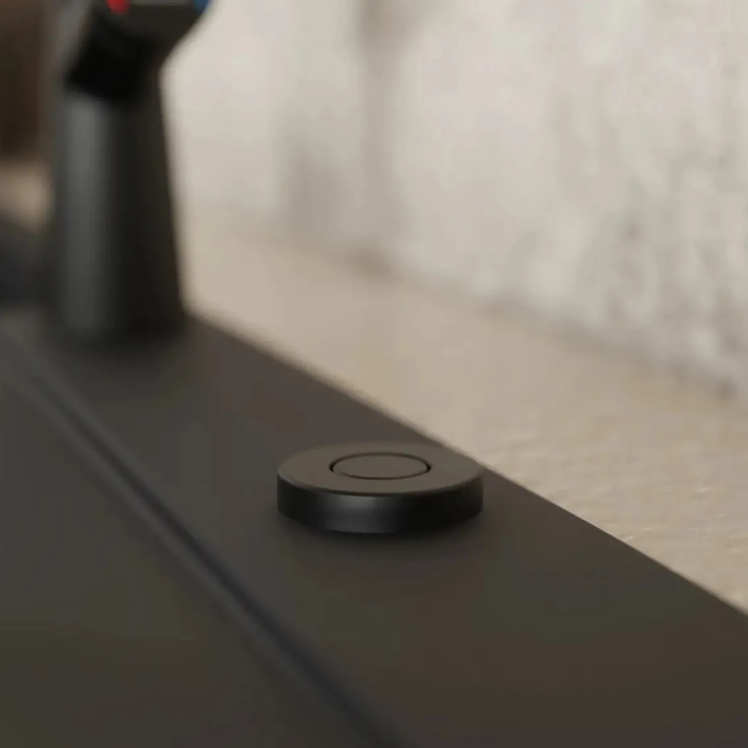 Wasserwerk Garbage Disposal Air Switch in Matte Black