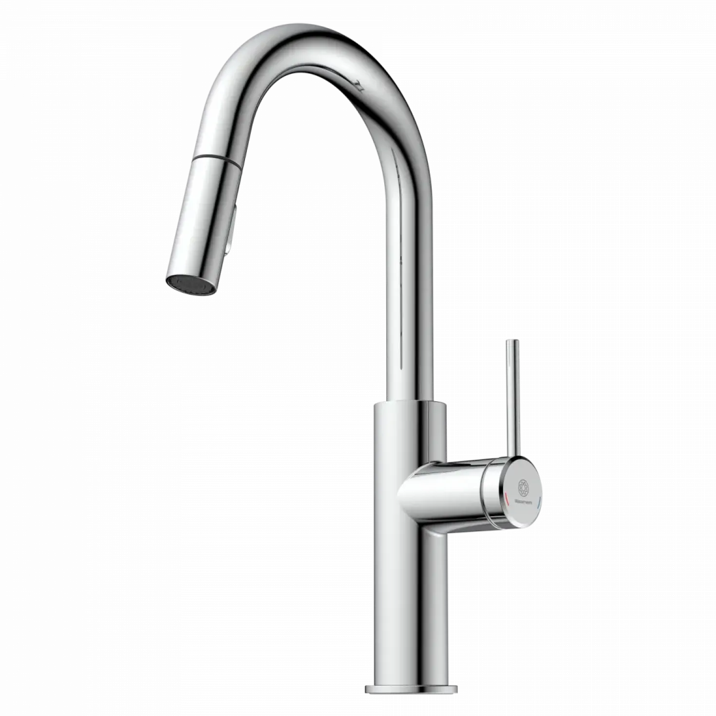 Wasserwerk Pull-Down Kitchen Prep Faucet in Chrome