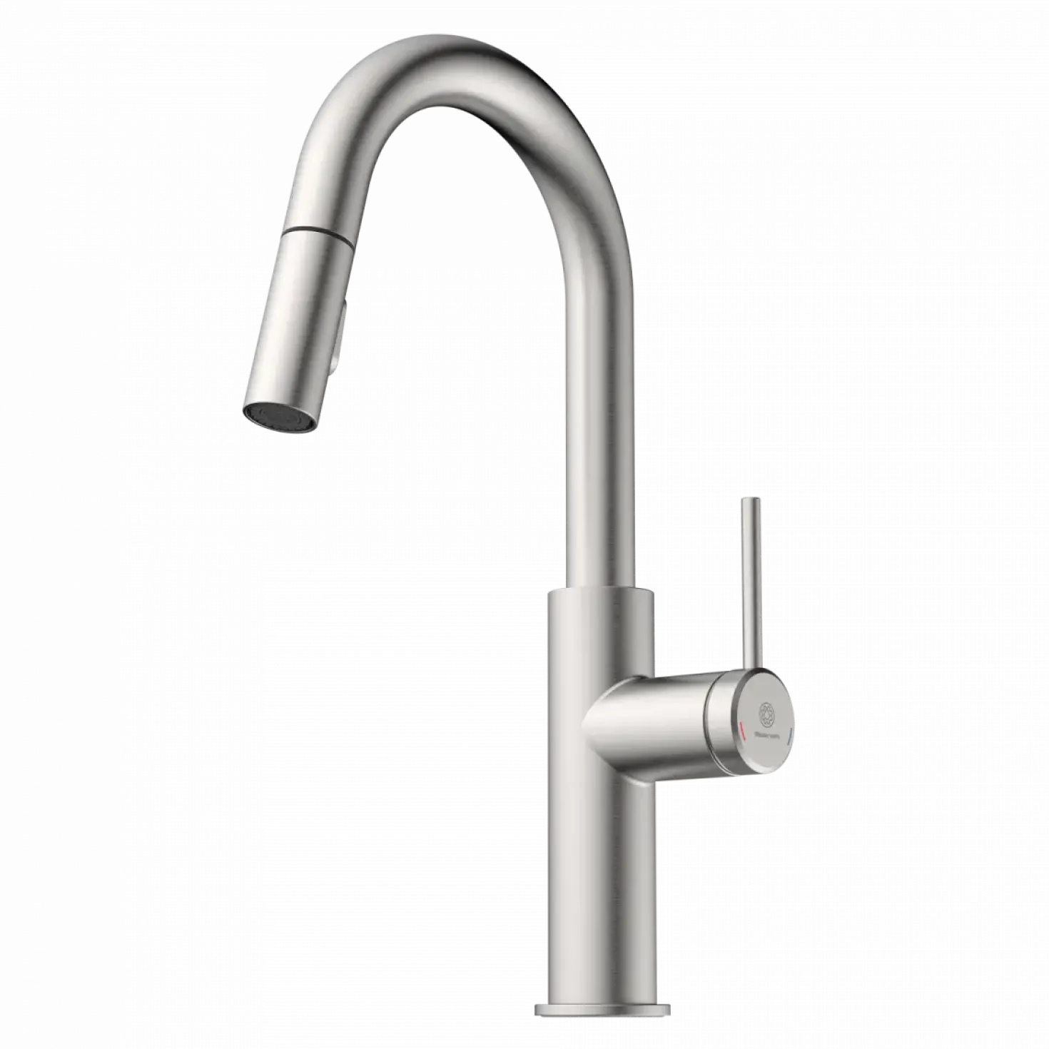 Wasserwerk Pull-Down Kitchen Prep Faucet in Brushed Nickel