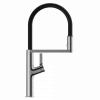 Wasserwerk Single Hole Pull Down Kitchen Faucet in Chrome