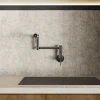 Wasserwerk Wall Mounted Pot Filler | Matte Graphite