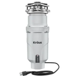 WasteGuard 1/3 HP Continuous Feed Garbage Disposal with Ultra-Quiet Motor