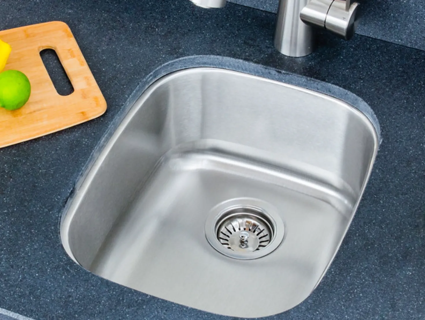 Wells Sinkware 15" 18-Gauge Single Bowl Undermount Stainless Steel Bar Sink