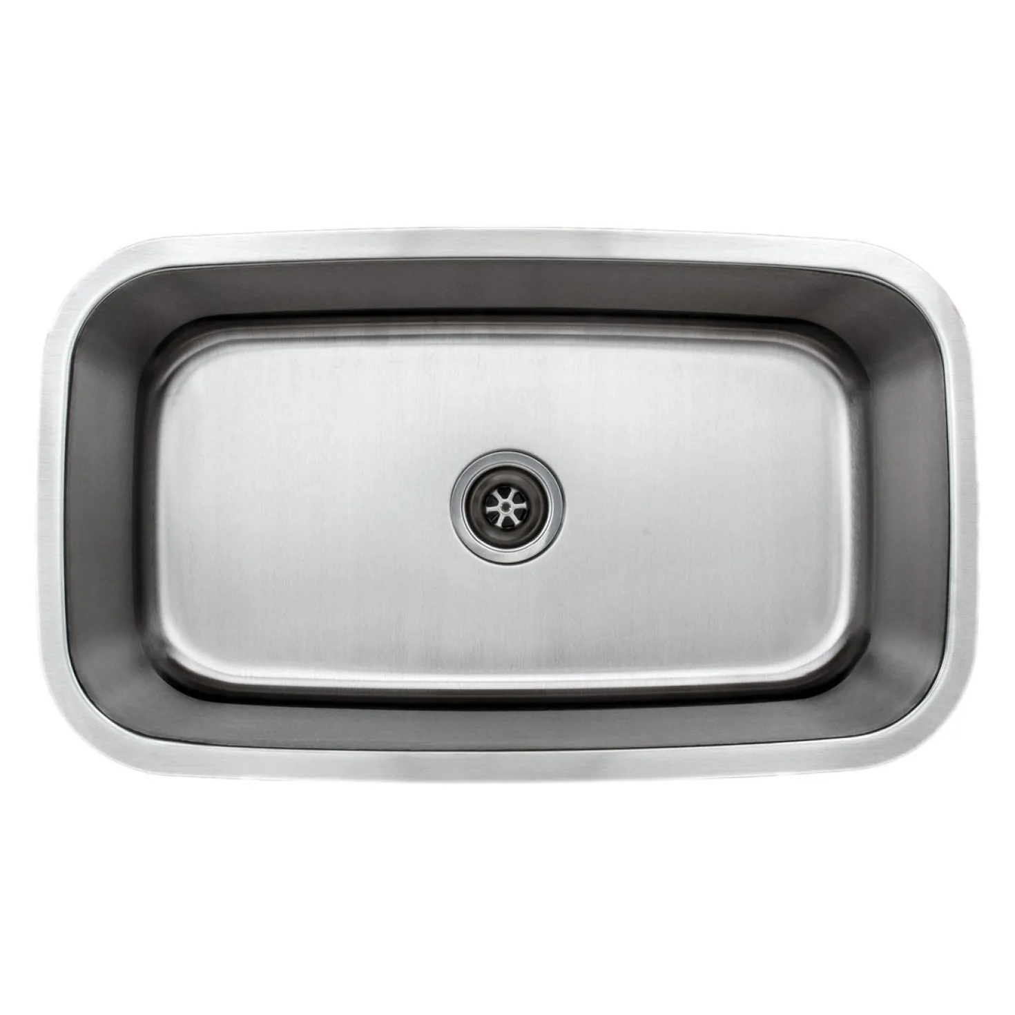 Wells Sinkware 32" 18-Gauge Single Bowl Undermount Stainless Steel Kitchen Sink