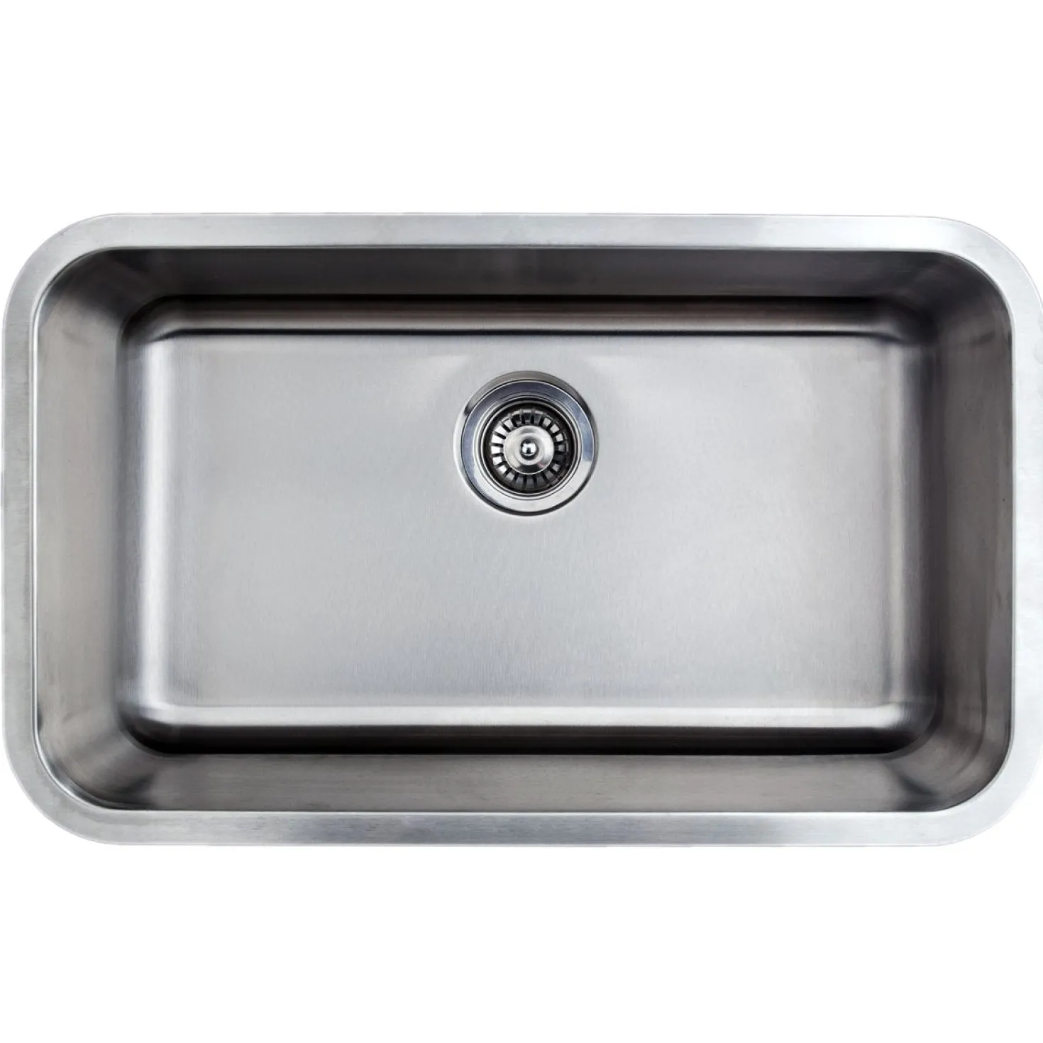 Wells Sinkware 30" 18-Gauge Single Bowl Undermount Stainless Steel Kitchen Sink