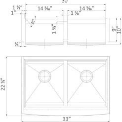 Wells Sinkware Handcrafted 33