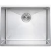 Wells Sinkware Handcrafted 23" 16-Gauge Undermount Single Bowl Stainless Steel Kitchen Sink